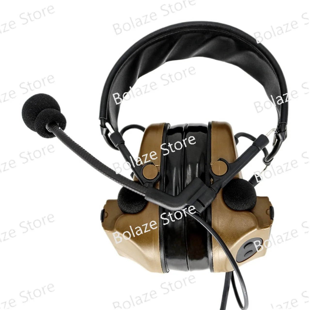 Silicone earmuff Premium Edition Tactical Noise Cancelling pickup headphones CB Color TAC-SKY C2/Comtac II