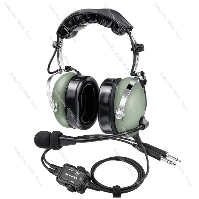"Aviation Noise Cancelling Headset Pilot Headset - for fixed-wing aircraft such as Cessna 172 and Diamond Cirrus"