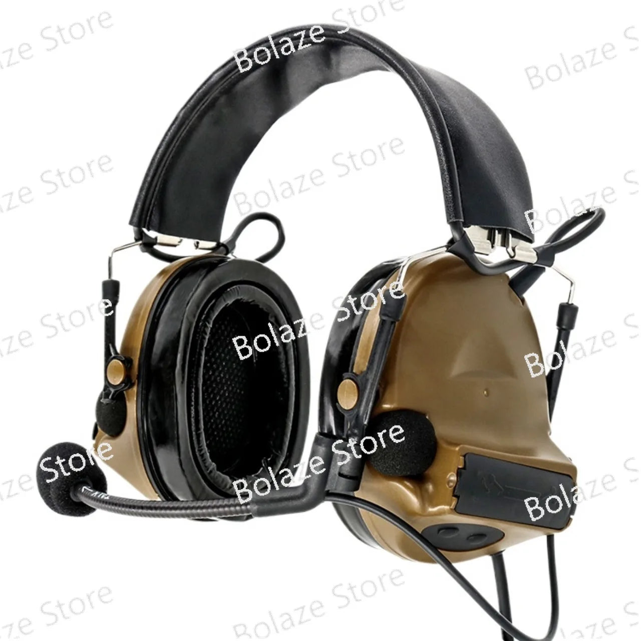 Silicone earmuff Premium Edition Tactical Noise Cancelling pickup headphones CB Color TAC-SKY C2/Comtac II